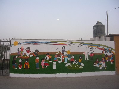Pared pintada