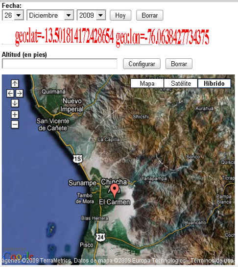 El Carmen en Google