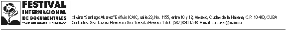 festival DE cuba -logo
