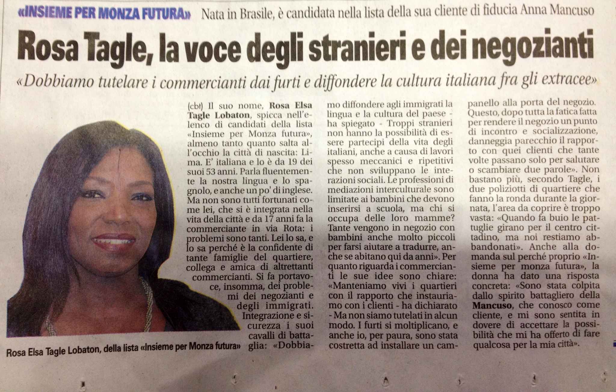 rosa tagle